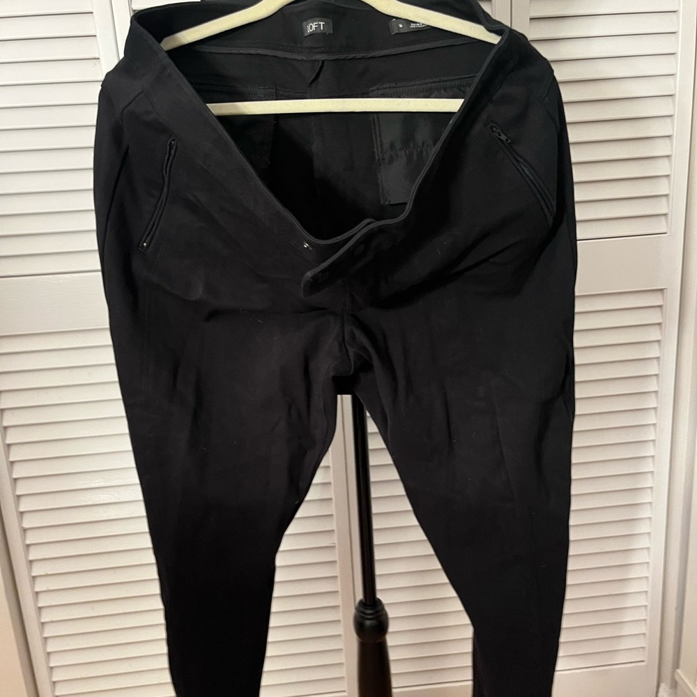 Ann Taylor Loft - Casual Black Pants Size 16